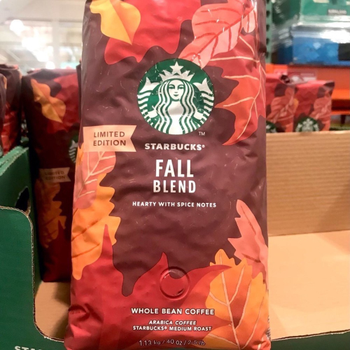 Costco好市多 STARBUCKS 星巴克秋季限定咖啡豆 1.13kg fall blend coffee