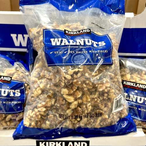 Costco好市多 Kirkland Signature 科克蘭 核桃 1.36公斤 shelled walnuts