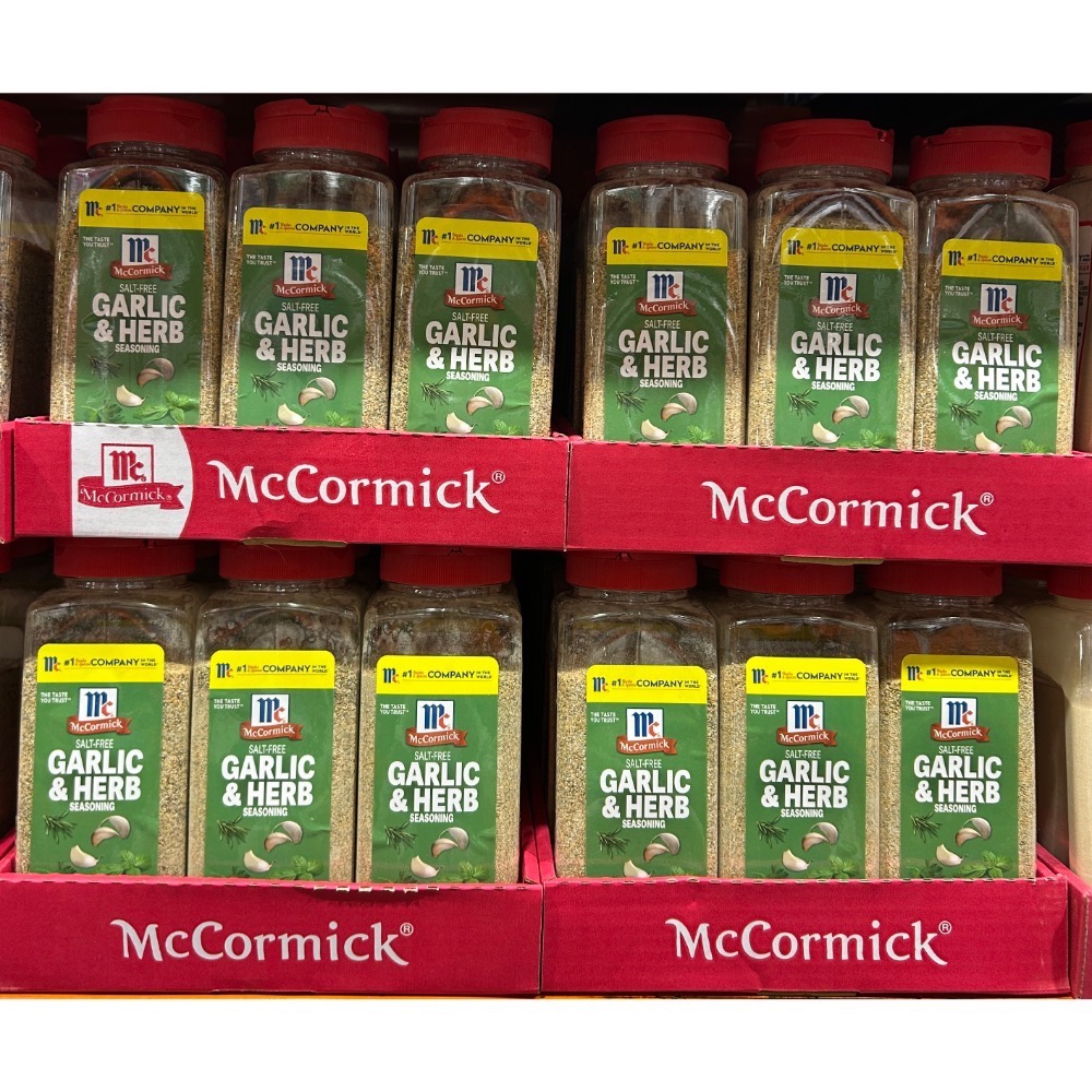 Costco好市多 MCCORMICK 味好美 大蒜香草無鹽調味粉 520g  garlic herb no salt-細節圖3