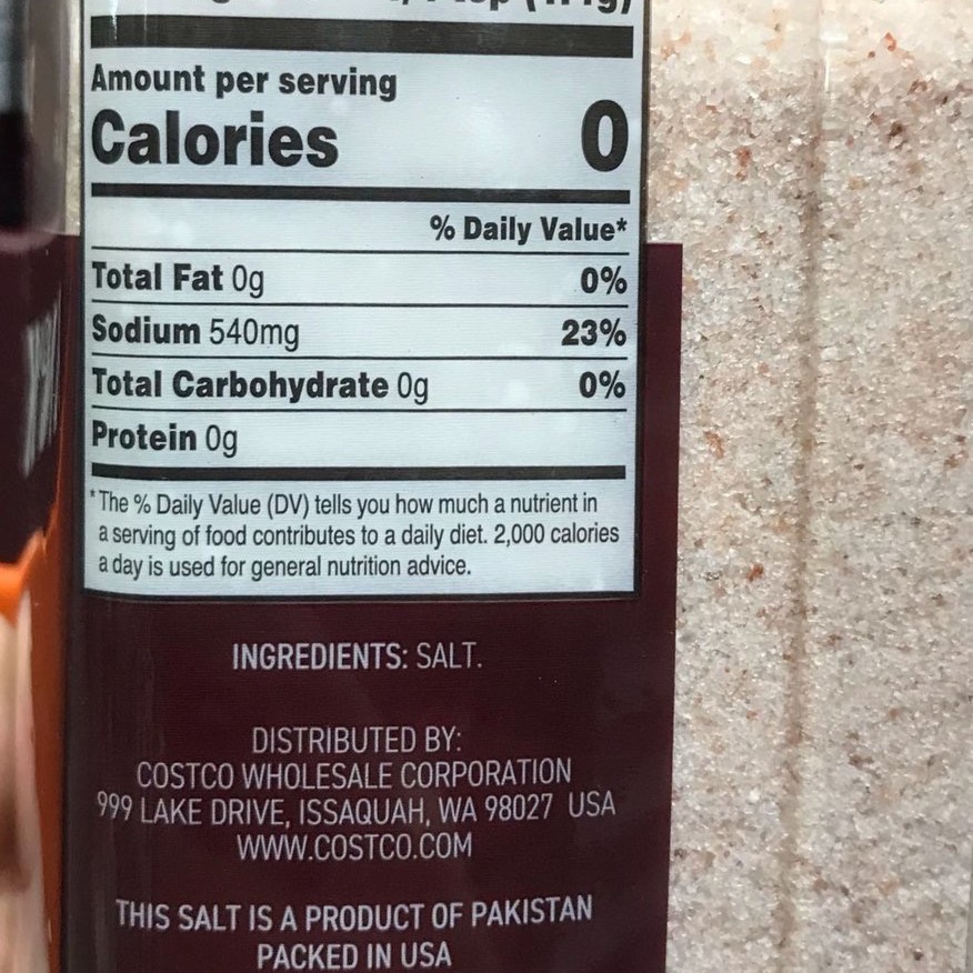 Costco好市多 KIRKLAND 科克蘭 粉紅鹽（研磨）2.27公斤-細節圖3