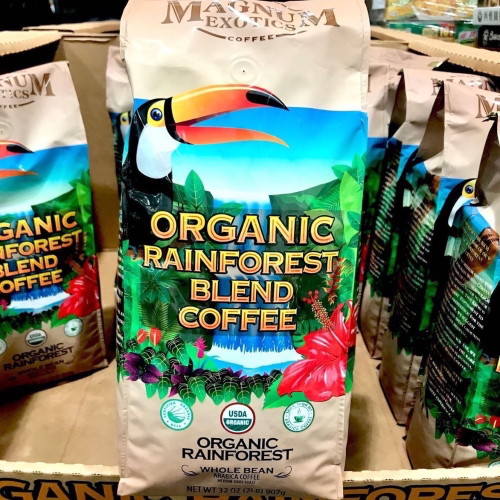 Costco好市多 MAGNUM 熱帶雨林有機咖啡豆 2磅/907g organic rainforest coffe