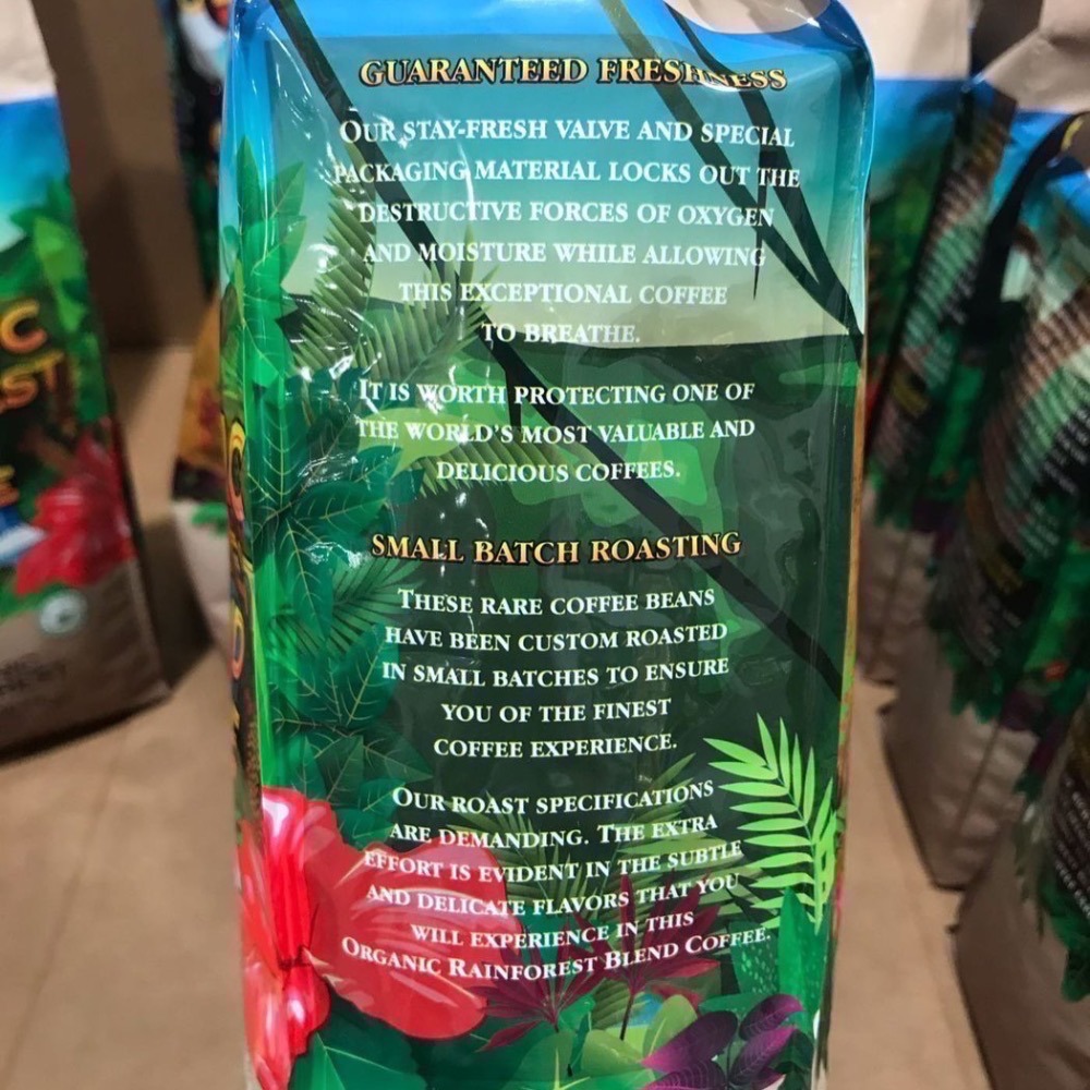 Costco好市多 MAGNUM 熱帶雨林有機咖啡豆 2磅/907g  organic rainforest coffe-細節圖4