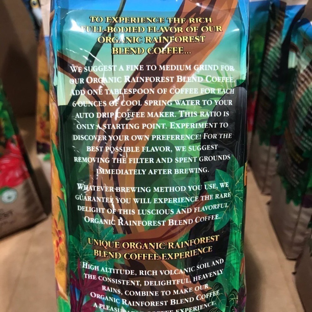 Costco好市多 MAGNUM 熱帶雨林有機咖啡豆 2磅/907g  organic rainforest coffe-細節圖5