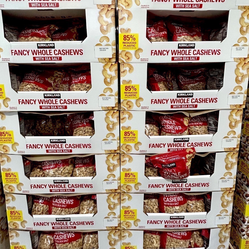 Costco好市多 Kirkland 科克蘭 特選腰果 1.13公斤 有鹽 海鹽cashews sea salt-細節圖5