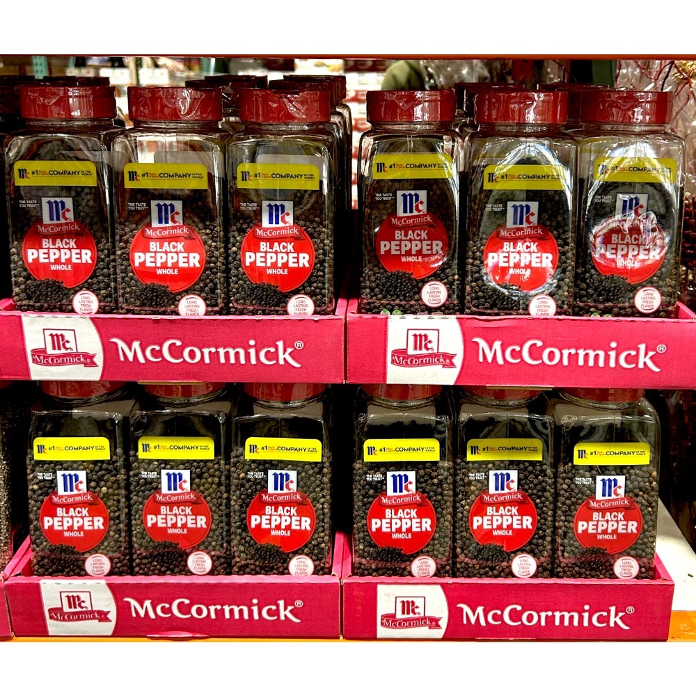 Costco好市多 MCCORMICK 味好美 全粒黑胡椒 450公克 Whole Black Pepper-細節圖3