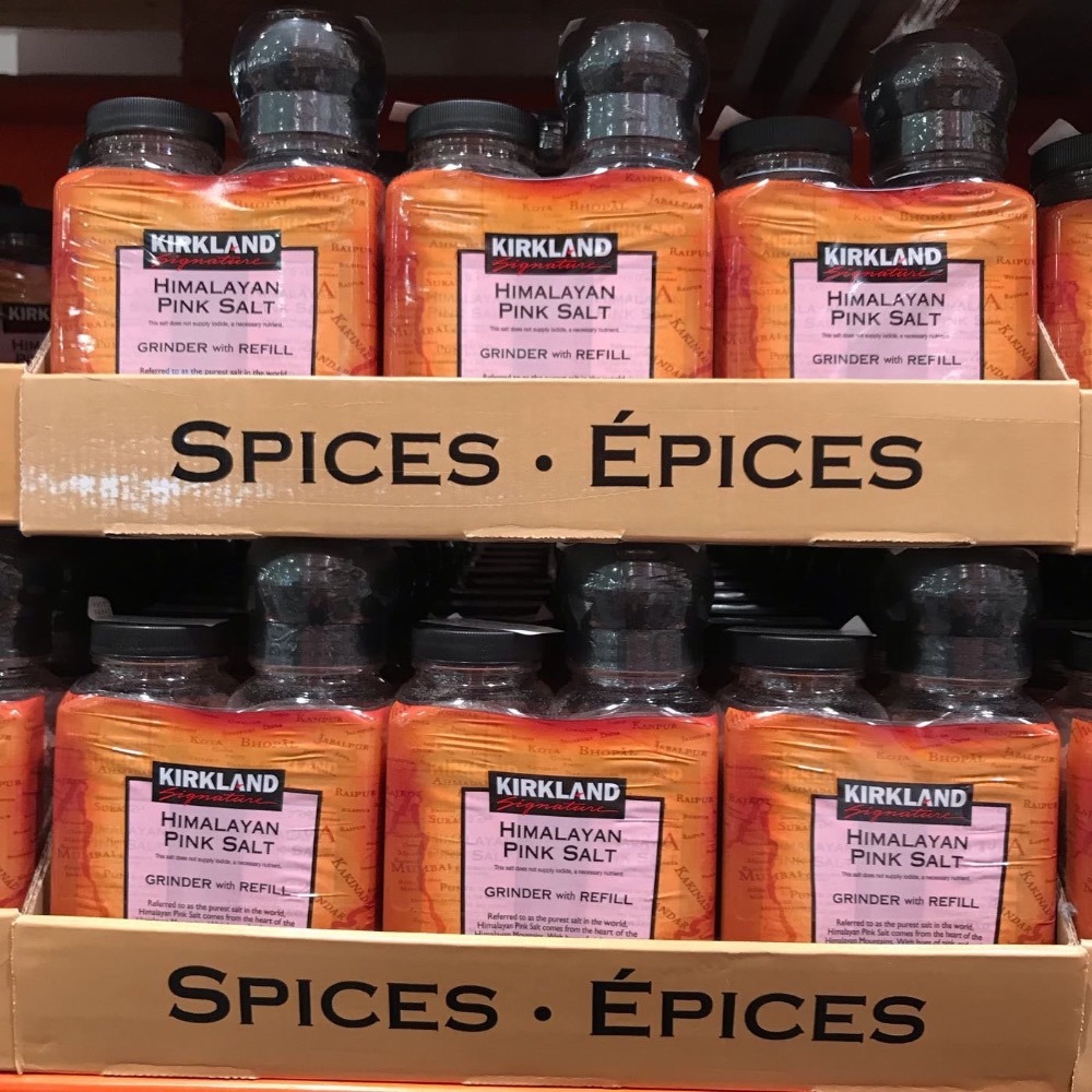 Costco好市多 KIRKLAND 科克蘭 喜馬拉雅山粉紅鹽及補充瓶 共737g  pink salt-細節圖4