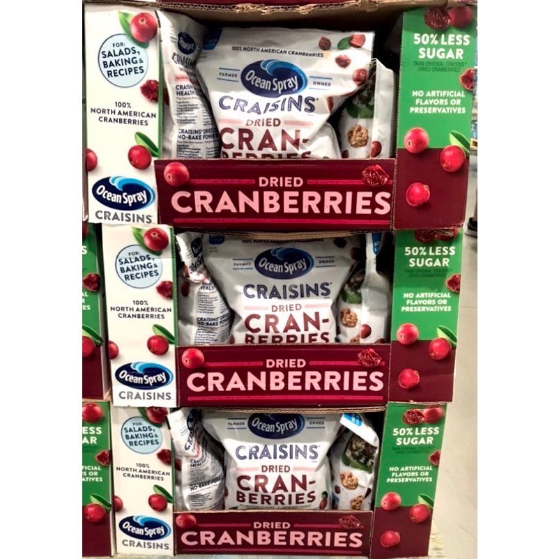 Costco好市多 Ocean Spray優鮮沛 蔓越莓乾減少砂糖配方 1.22kg cranberry-細節圖6