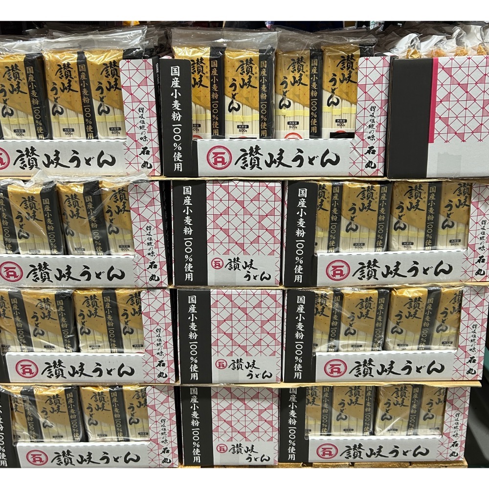 Costco好市多 ISHMARU SANUKI UDON 日本進口 石丸製麵 讚歧細烏龍麵 500g x4入-細節圖4