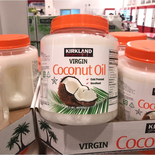 Costco好市多 KIRKLAND科克蘭🥥冷壓初榨椰子油 2381g (2.381kg)virgin coconut