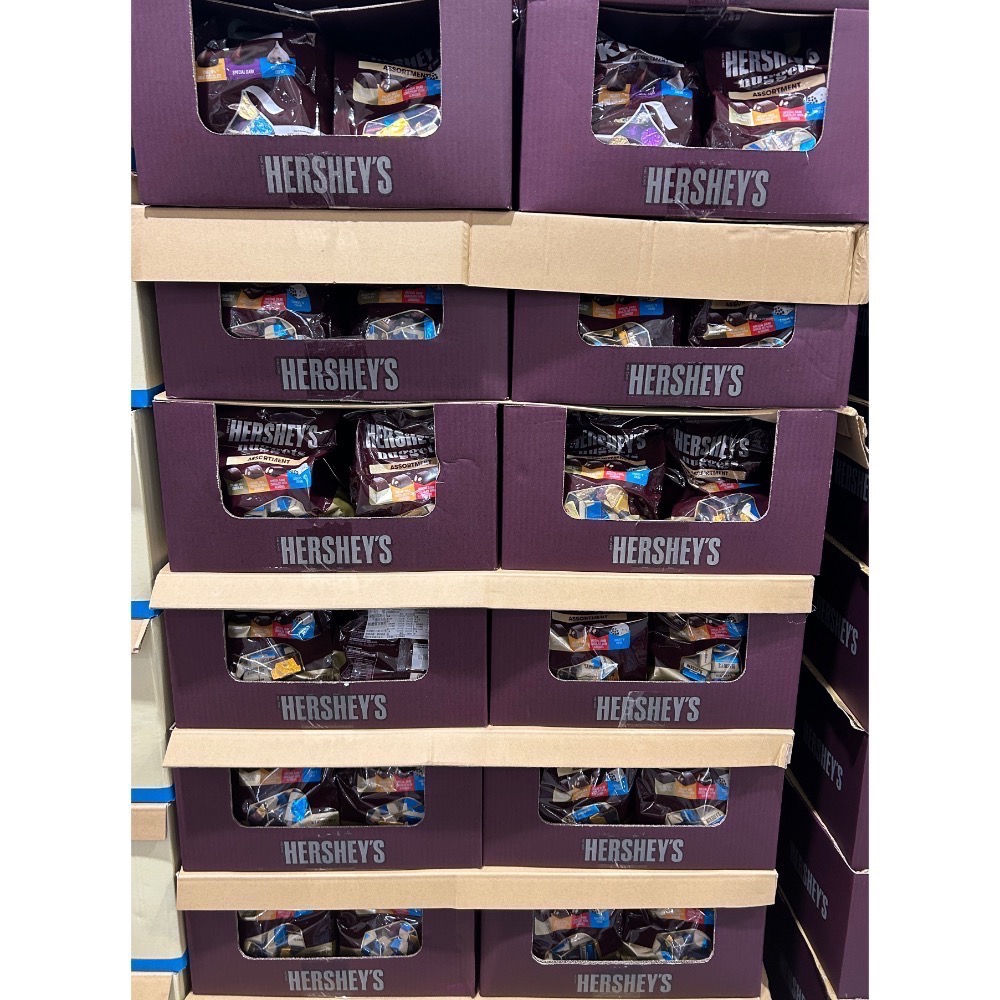 Costco好市多 Hershey＇s 好時 綜合金磚巧克力 900公克 賀喜 chocolate nuggtes-細節圖3