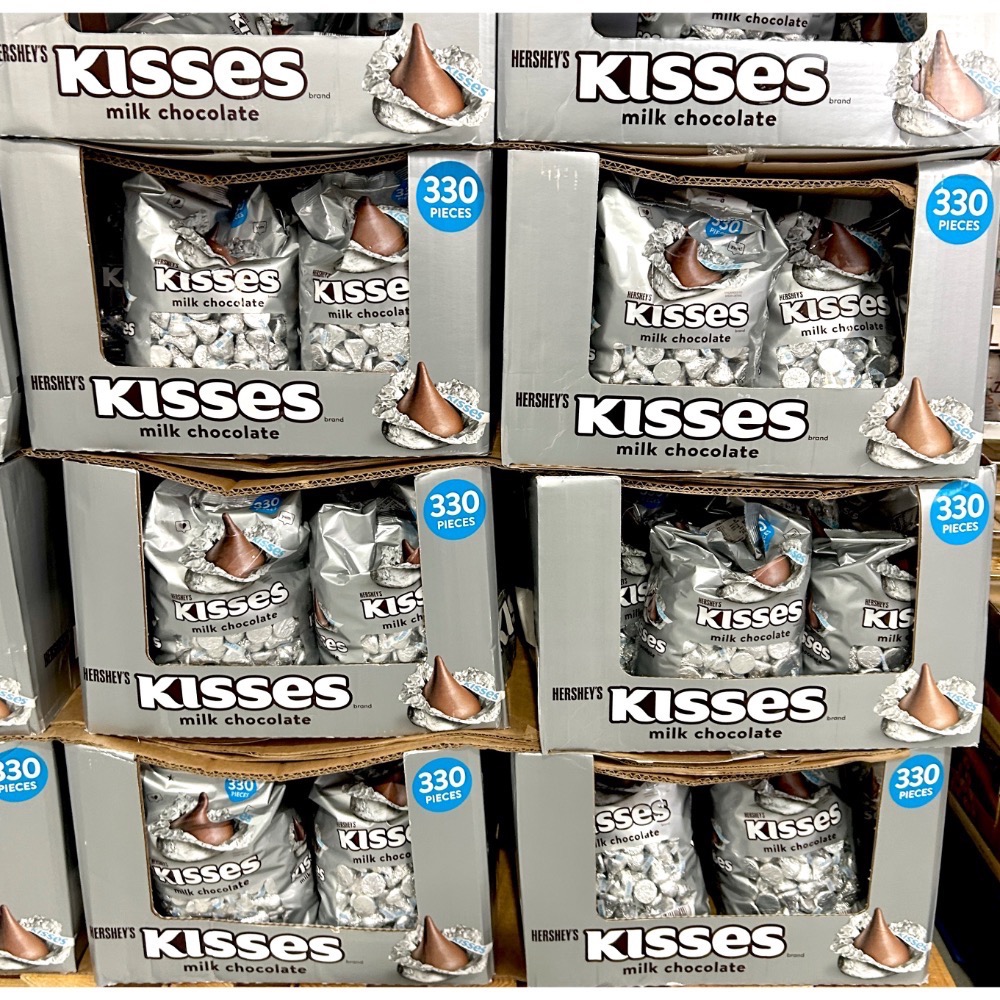 Costco好市多 HERSHEY’S kisses 牛奶巧克力 1.58kg  好時 賀喜 水滴巧克力-細節圖5