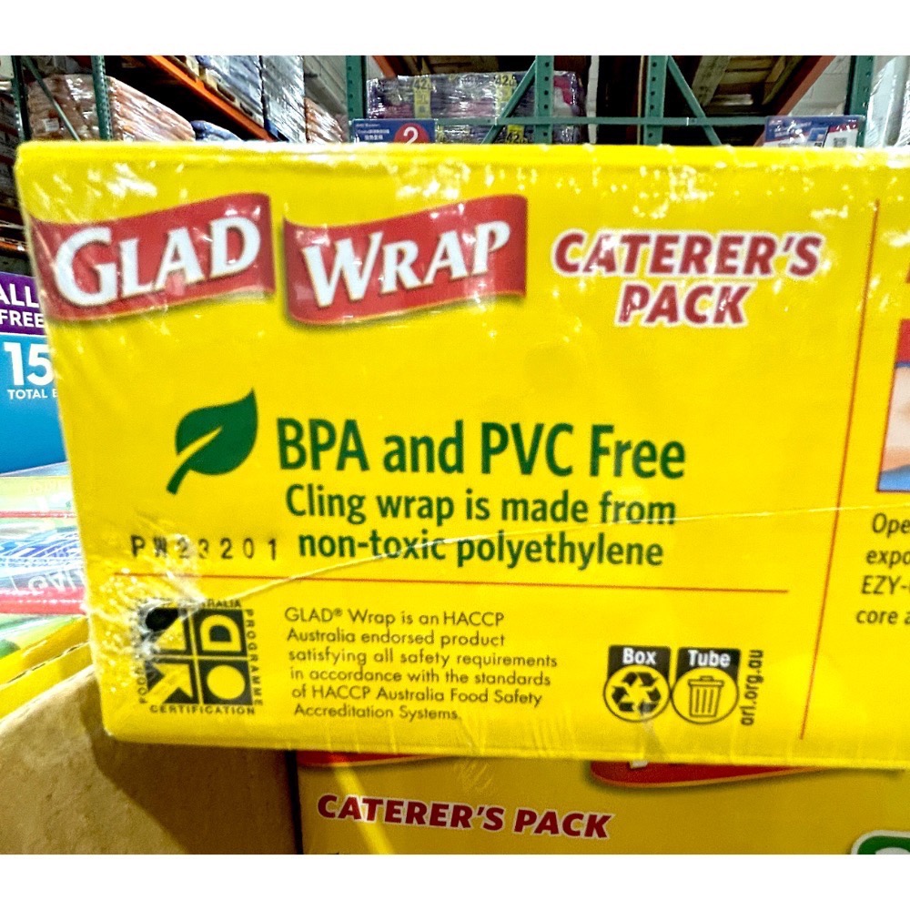 Costco好市多 GLAD PE 保鮮膜 300公尺 X33公分 X2入 Glad press’n seal wrap-細節圖5
