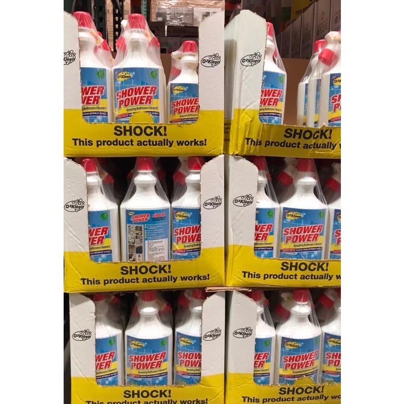 Costco好市多 OZKLEEN 浴廁淋浴間清潔劑 750ml x3入  shower power-細節圖4