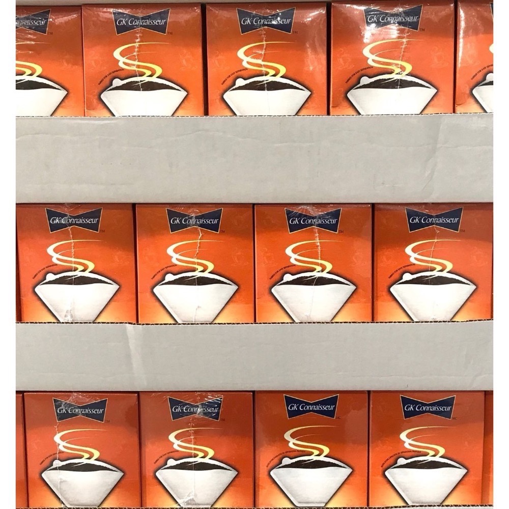 Costco好市多 GK Connaisseur 咖啡濾紙 100張x4入  cone coffee filter-細節圖3