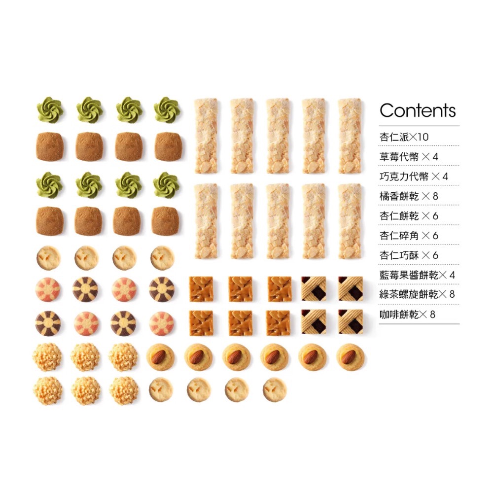 ［金格］香頌餅乾杏仁派禮盒-細節圖2