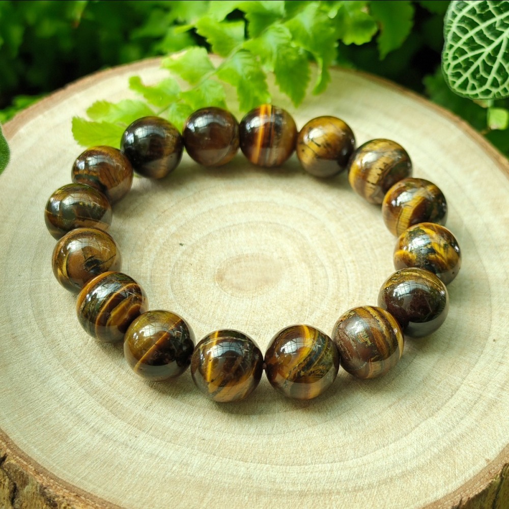 虎眼石事業開運手鍊 男款-細節圖2