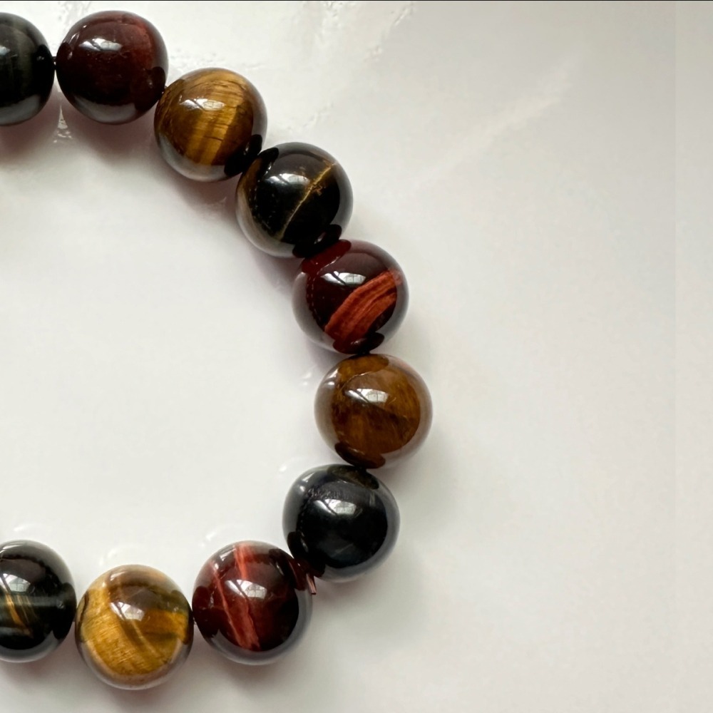 虎眼石五行事業開運手鍊 男款-細節圖3