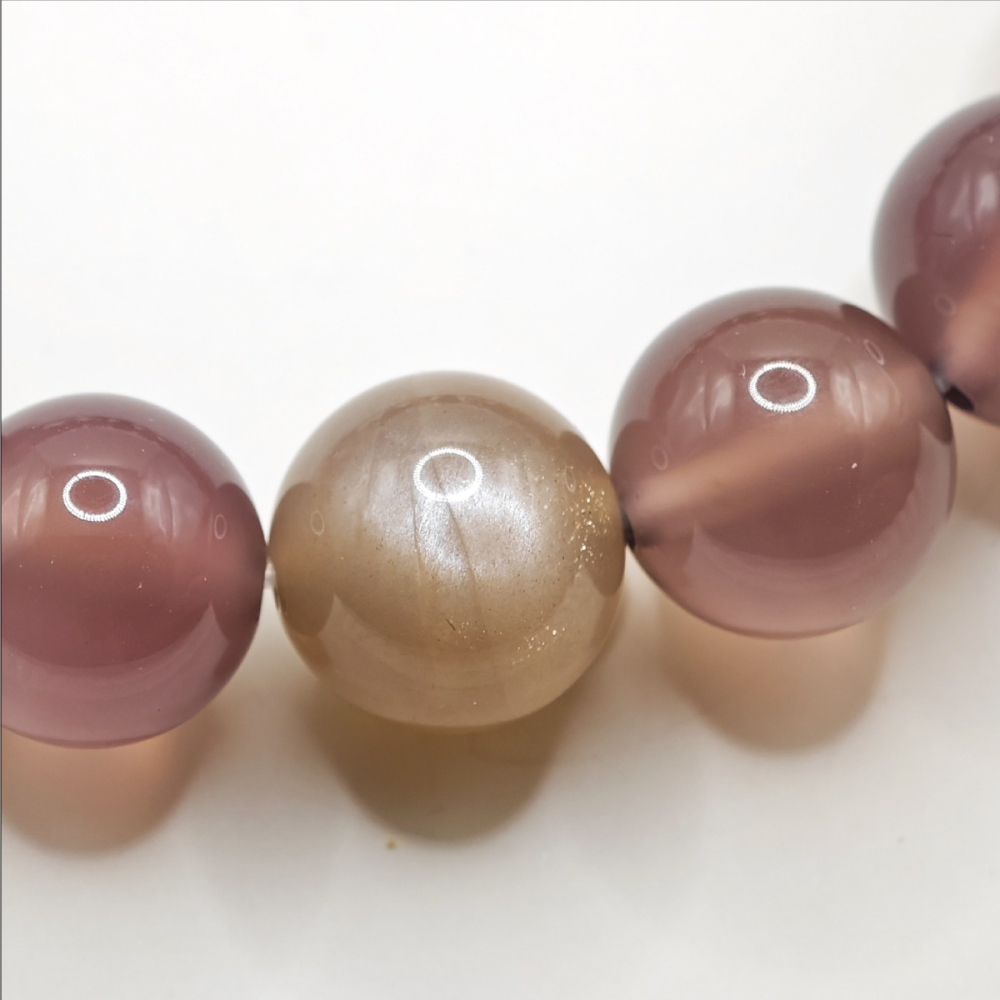 九尾狐紫煙晶天然水晶手鍊-細節圖4