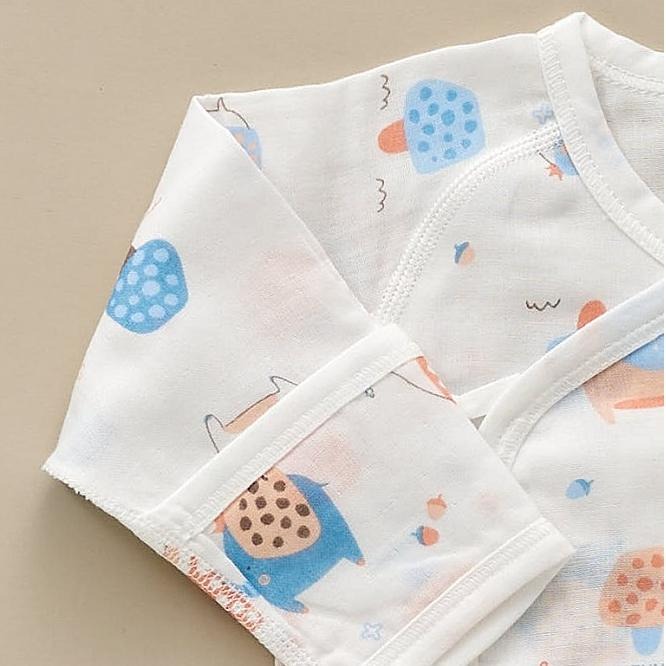 BENNY 紗布蝴蝶裝【蘑菇象】/紗布肚衣【蘑菇象】-細節圖3