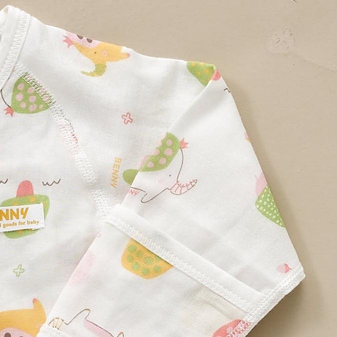 BENNY 紗布蝴蝶裝【蘑菇象】/紗布肚衣【蘑菇象】-細節圖5