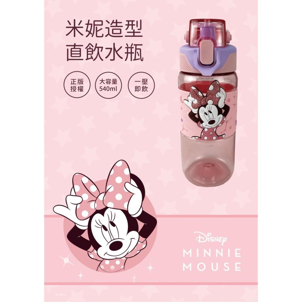 Disney 系列直飲水瓶 540ml 微透明款/3y+ 3款-細節圖3