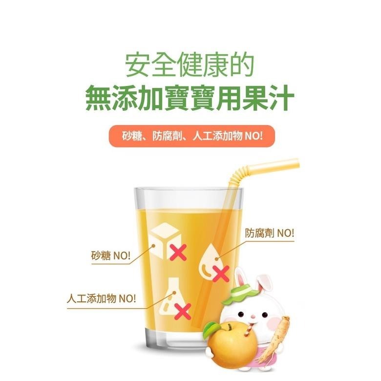 韓國 ALVINS 愛彬思 寶寶水梨桔梗汁80ml 年中活動!!【買二送一】-細節圖2