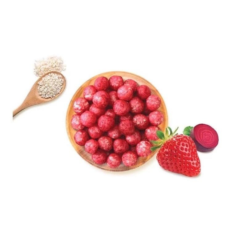 韓國 Baby Bon 泡芙米餅 草莓/蔬菜/優格 9m+口感細緻路口即化50g-細節圖3