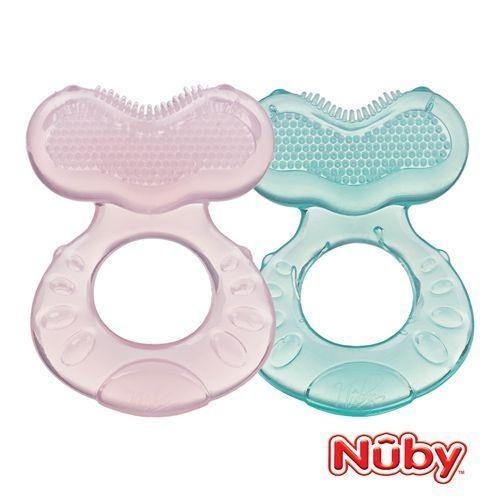 Nuby 小魚軟質固齒器/冰膠 冷藏後使用可舒緩-細節圖2