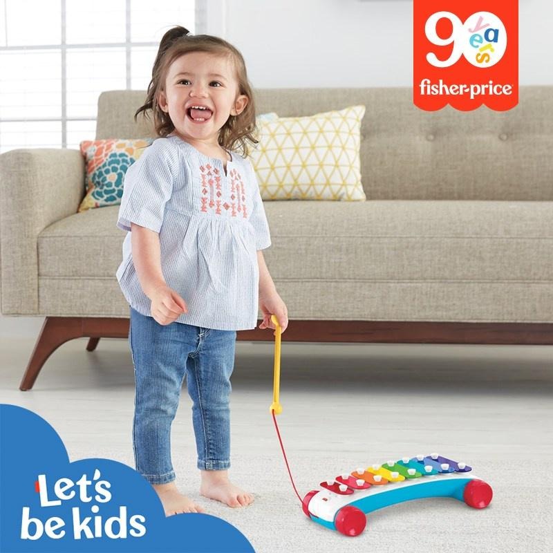 Fisher-Price 費雪彩虹鐵琴 敲打琴鍵，彈出美妙曲子 鮮豔色彩及琴聲，啟發五感發育-細節圖2