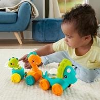 Fisher-Price 費雪可愛恐龍小火車/不同動作變化，多樣趣味玩法-細節圖2