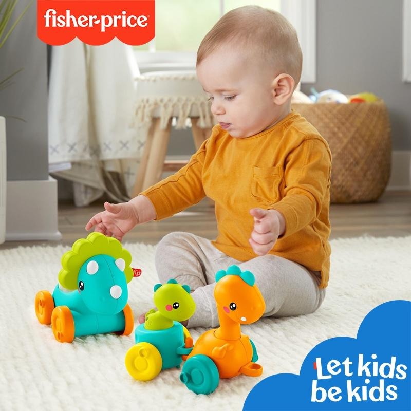 Fisher-Price 費雪可愛恐龍小火車/不同動作變化，多樣趣味玩法-細節圖5