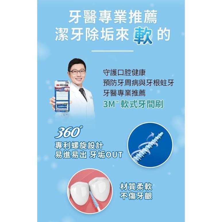 3M 細滑牙線棒家庭號150支入(附隨身盒)/袋裝 36+4支入(附隨身盒)/軟式牙間刷60支入附隨身盒-細節圖4