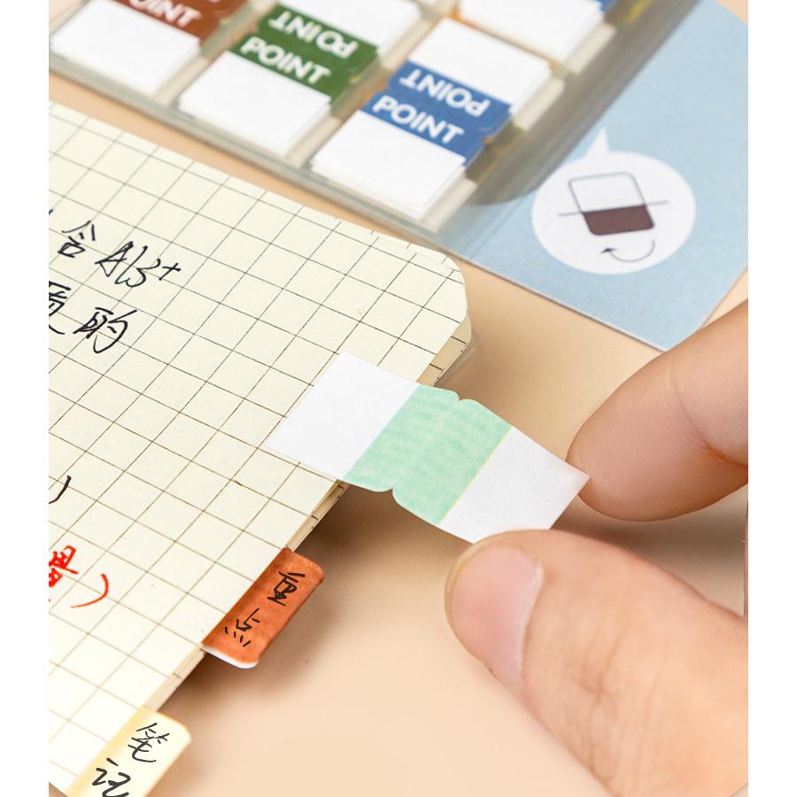 馬卡龍復古小清新標籤貼紙 索引貼 標籤 留言 記事 標籤指示貼 2款-細節圖5