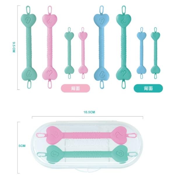 Nuby DR. TALBOT＇S 耳鼻清潔棒(附收納盒) 安全清潔 雙頭工具安全有效 0M+-細節圖6