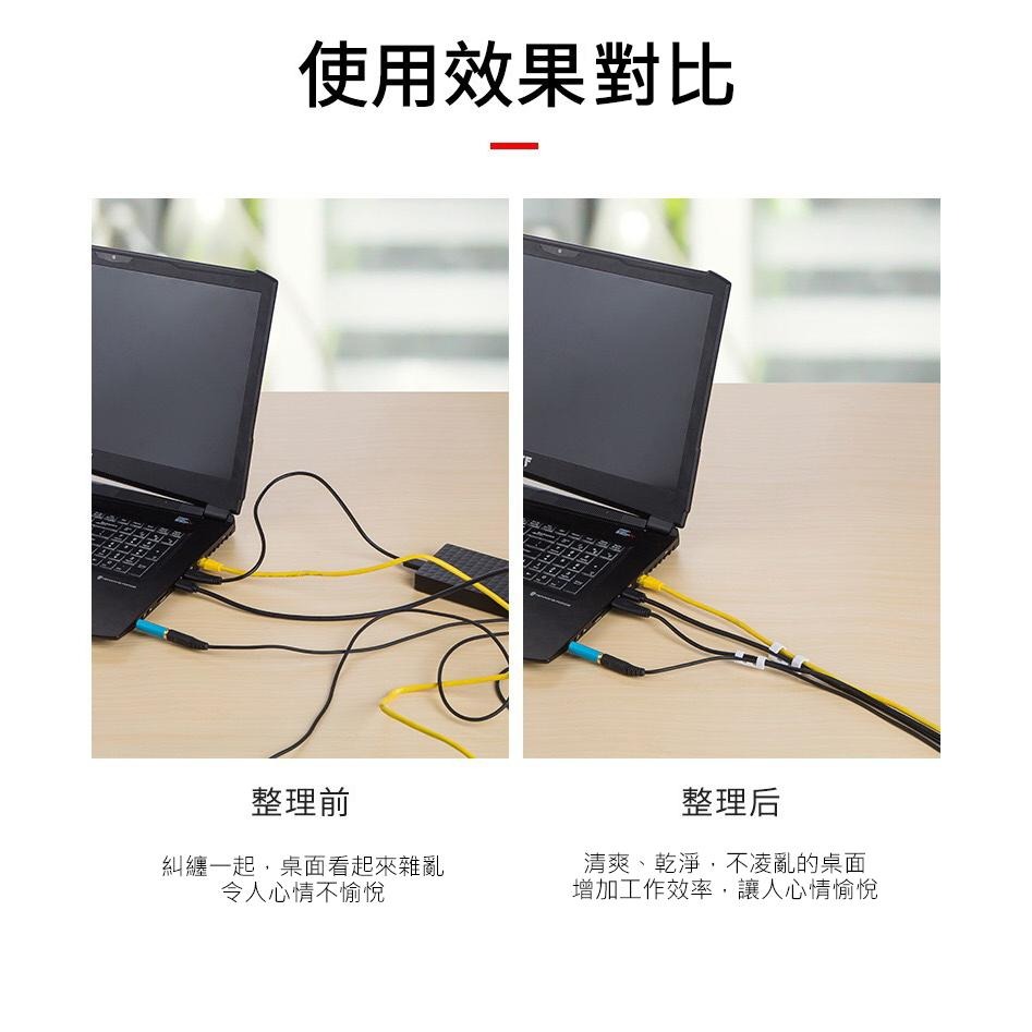 電線整理夾扣 固定夾 固定座 簡單好整理 不占空間 透明款-細節圖4
