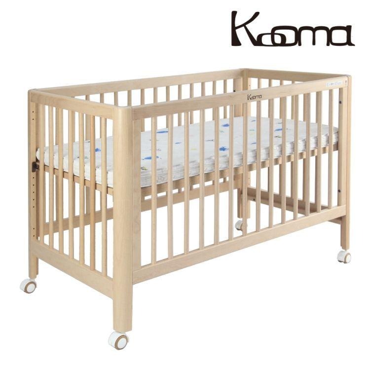 KOOMA 歐式櫸木嬰兒中床 (含床墊) 床墊可拆洗-細節圖2