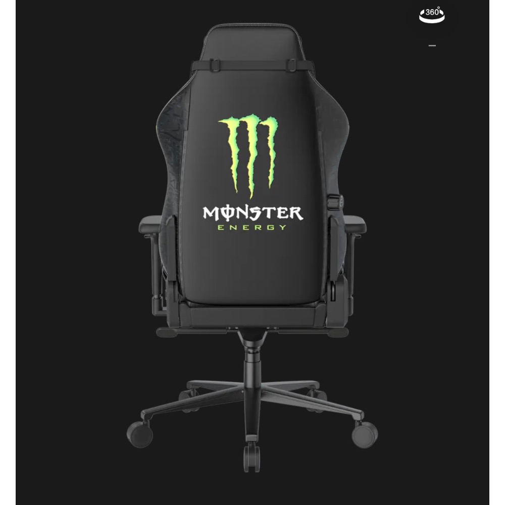 DXRACER 怪獸能量電競椅 跨界聯名 極限電競 賽車椅 Monster Energy 市面上已經斷貨 值得收藏-細節圖3