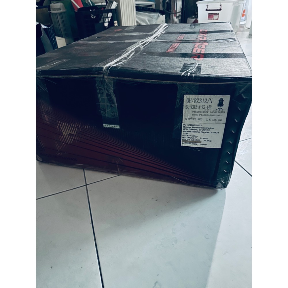 DXRACER 怪獸能量電競椅 跨界聯名 極限電競 賽車椅 Monster Energy 市面上已經斷貨 值得收藏-細節圖8