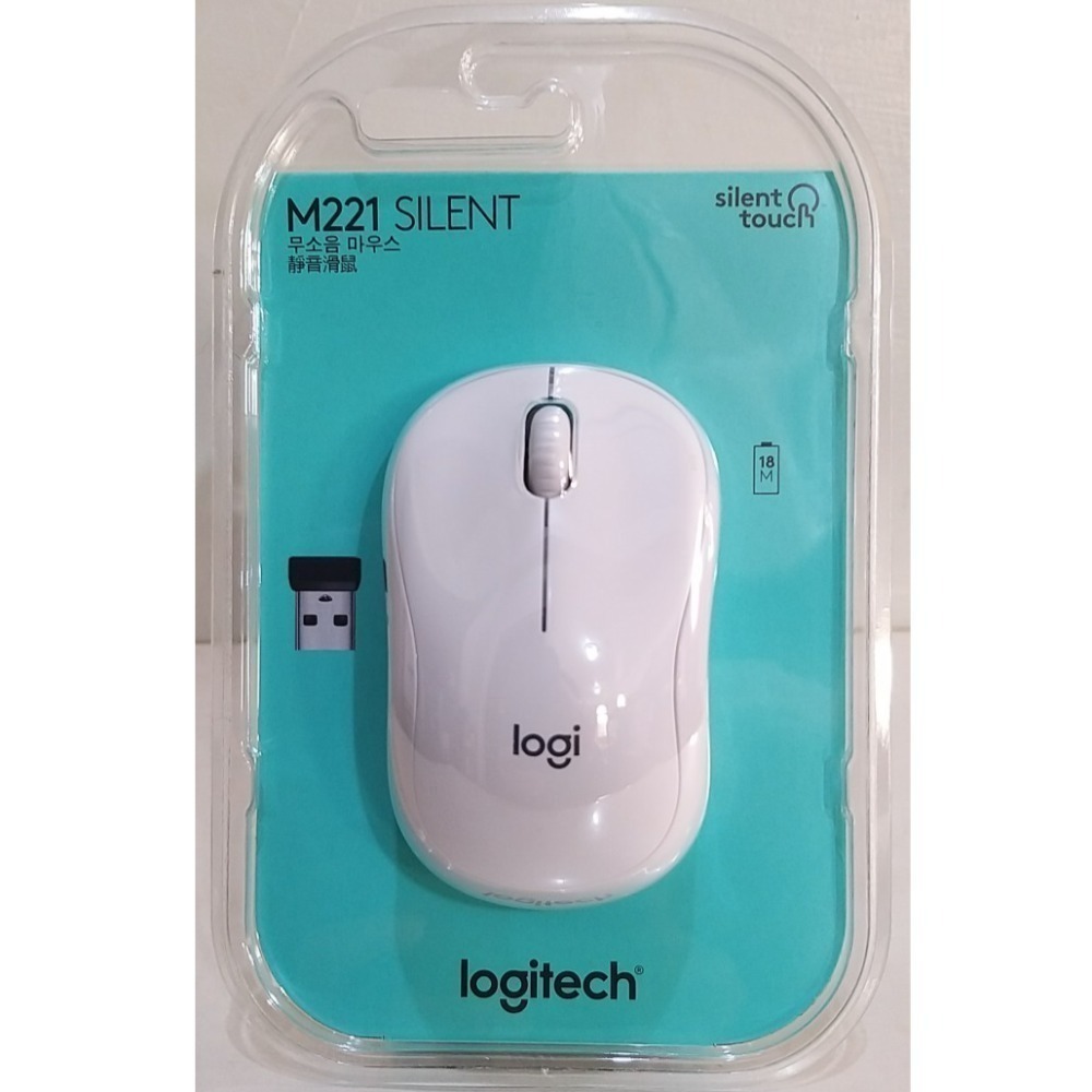 【築夢花世界】-COSTCO 好市多代購 Logitech 羅技 M221 M240  靜音無線滑鼠 -拆賣-規格圖5