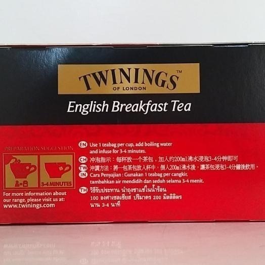 【築夢花世界】-COSTCO 好市多代購 Twinings 早餐茶、伯爵茶-細節圖3