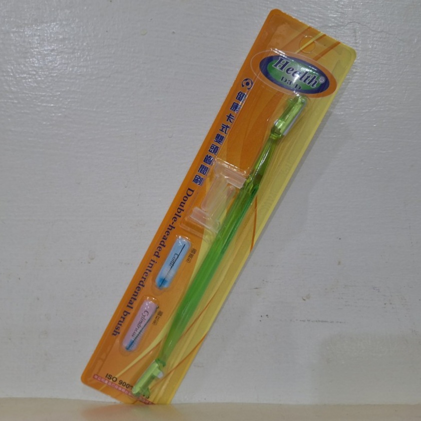 【築夢花世界】健康卡式雙頭牙間刷(附刷毛套)-細節圖4