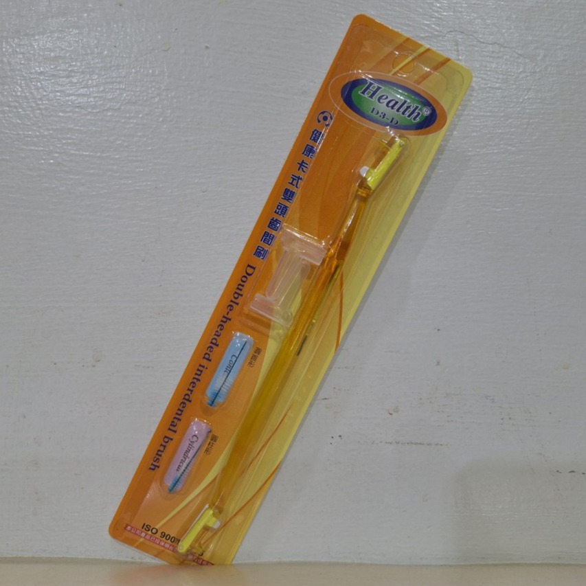 【築夢花世界】健康卡式雙頭牙間刷(附刷毛套)-規格圖4