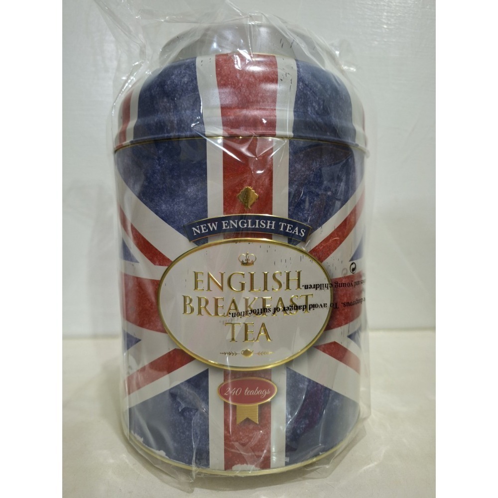 【築夢花世界】-COSTCO 好市多代購 New English 早餐茶茶包 2公克 X 240包-規格圖9