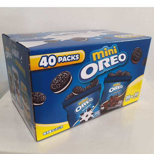 【築夢花世界】-COSTCO 好市多代購 MINI OREO 迷你奧利奧巧克力夾心餅乾 分享組