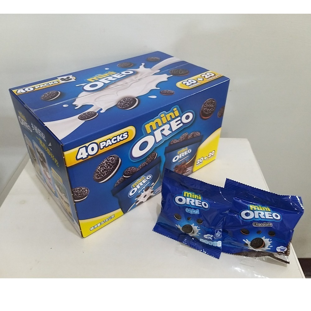 【築夢花世界】-COSTCO 好市多代購 MINI OREO 迷你奧利奧巧克力夾心餅乾 分享組-細節圖2