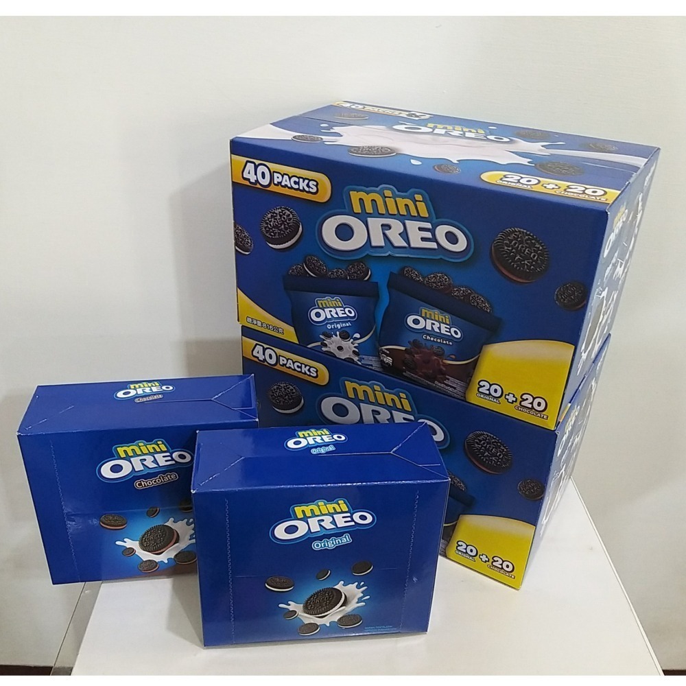 【築夢花世界】-COSTCO 好市多代購 MINI OREO 迷你奧利奧巧克力夾心餅乾 分享組-細節圖3
