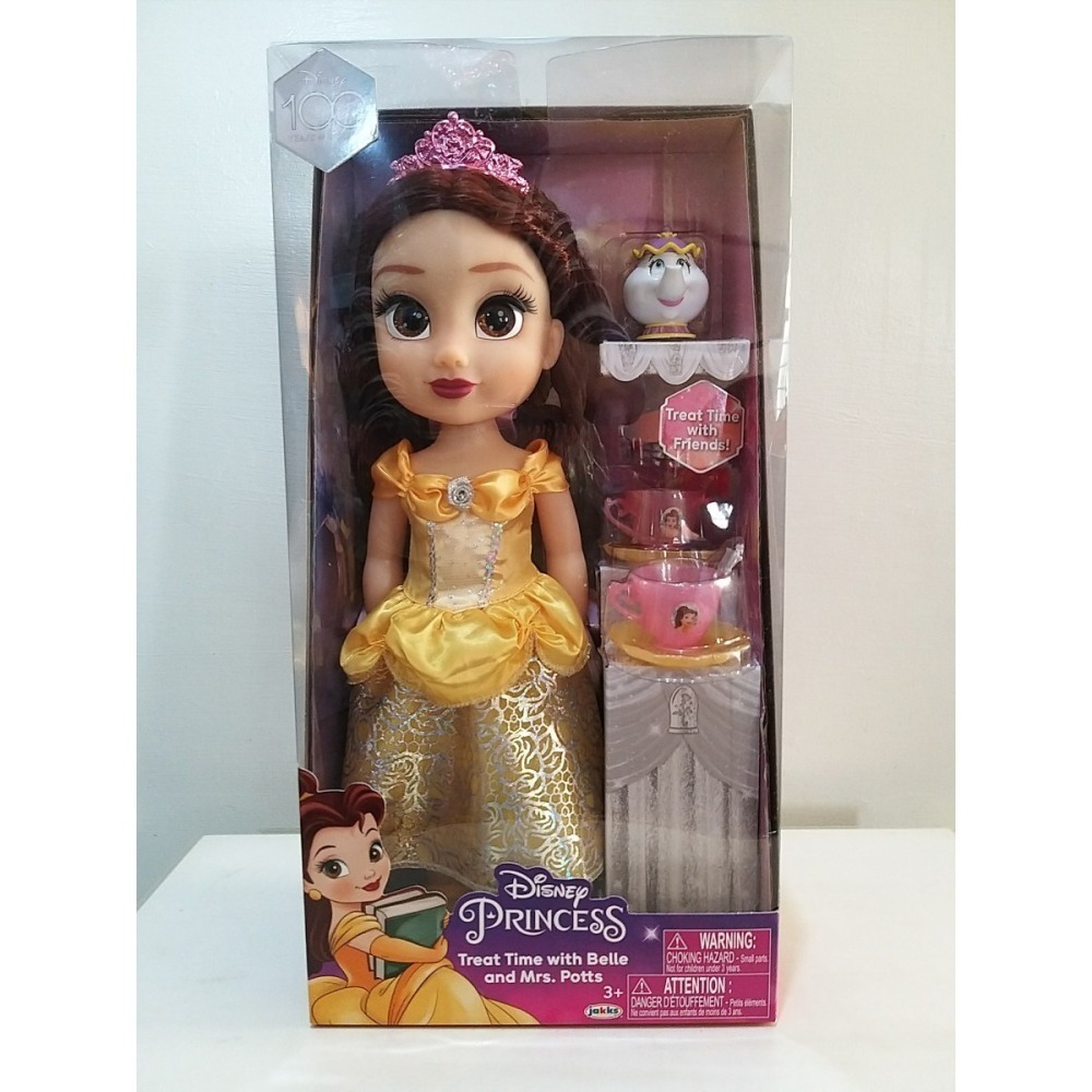 【築夢花世界】-COSTCO 好市多代購 Disney 下午茶時光玩偶組-細節圖2