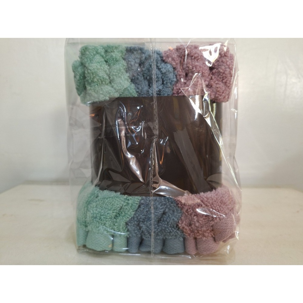 【築夢花世界】-COSTCO 好市多代購 Grandeur 快乾方巾九入組 33 X 33公分 -拆賣-細節圖3