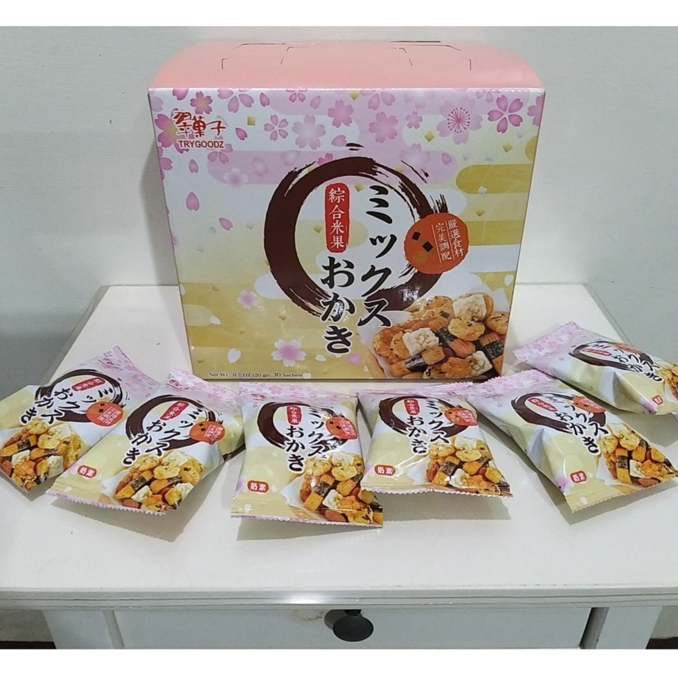 【築夢花世界】-COSTCO 好市多代購 翠菓子 翠果子 綜合米果-細節圖2