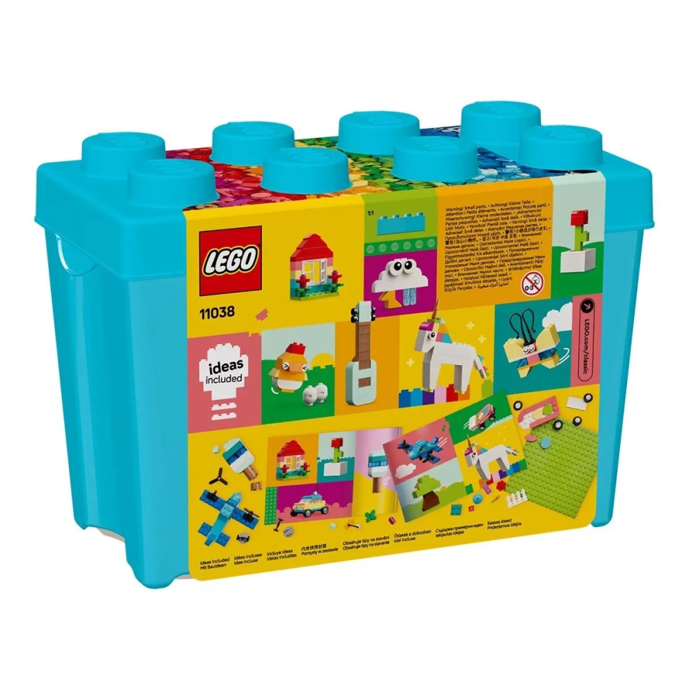 【築夢花世界】-COSTCO 好市多代購 LEGO 經典系列 鮮豔創意積木盒 11038-細節圖2